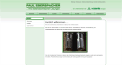 Desktop Screenshot of paul-eberspaecher.de